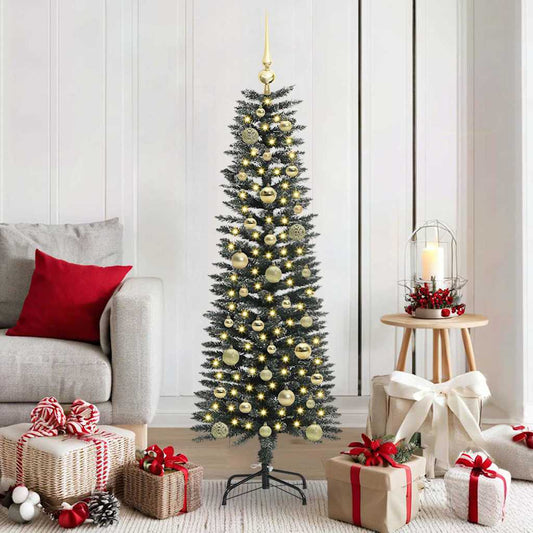Artificial Christmas Tree with 150 LEDs Green 43 x 43 x 150 cm