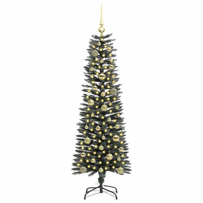 Artificial Christmas Tree with 150 LEDs Green 43 x 43 x 150 cm