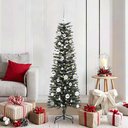 Artificial Christmas Tree with 150 LEDs Green 43 x 43 x 150 cm