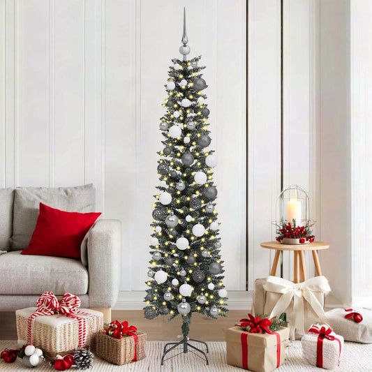 Artificial Christmas Tree with Stand Green 50.5 x 50.5 x 180 cm