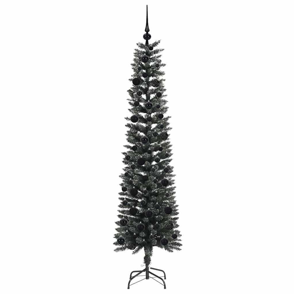 Artificial Christmas Tree with Stand Green 50.5 x 50.5 x 180 cm