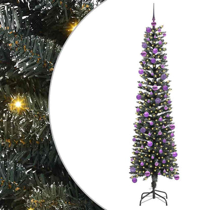Artificial Christmas Tree with Stand Green 50.5 x 50.5 x 180 cm