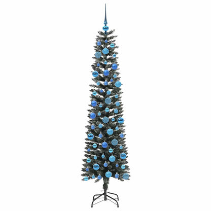 Artificial Christmas Tree with 300 LEDs with Stand Green 180 cm
