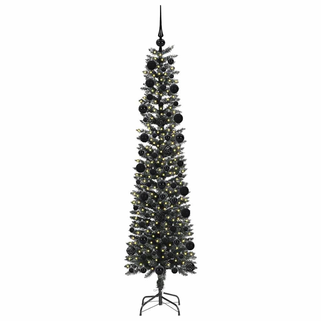 Artificial Christmas Tree with 300 LEDs Green 58 x 58 x 210 cm