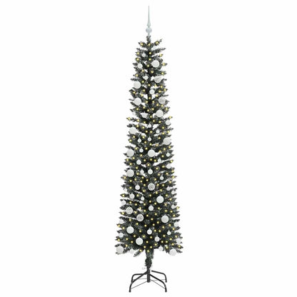 Artificial Christmas Tree with 300 LEDs Green 58 x 58 x 210 cm