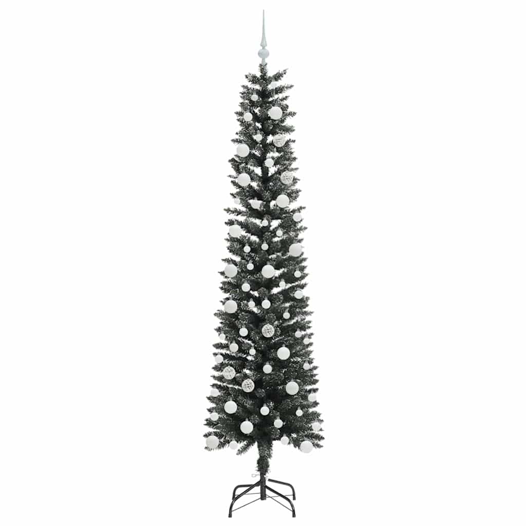 Artificial Christmas Tree with 300 LEDs Green 58 x 58 x 210 cm