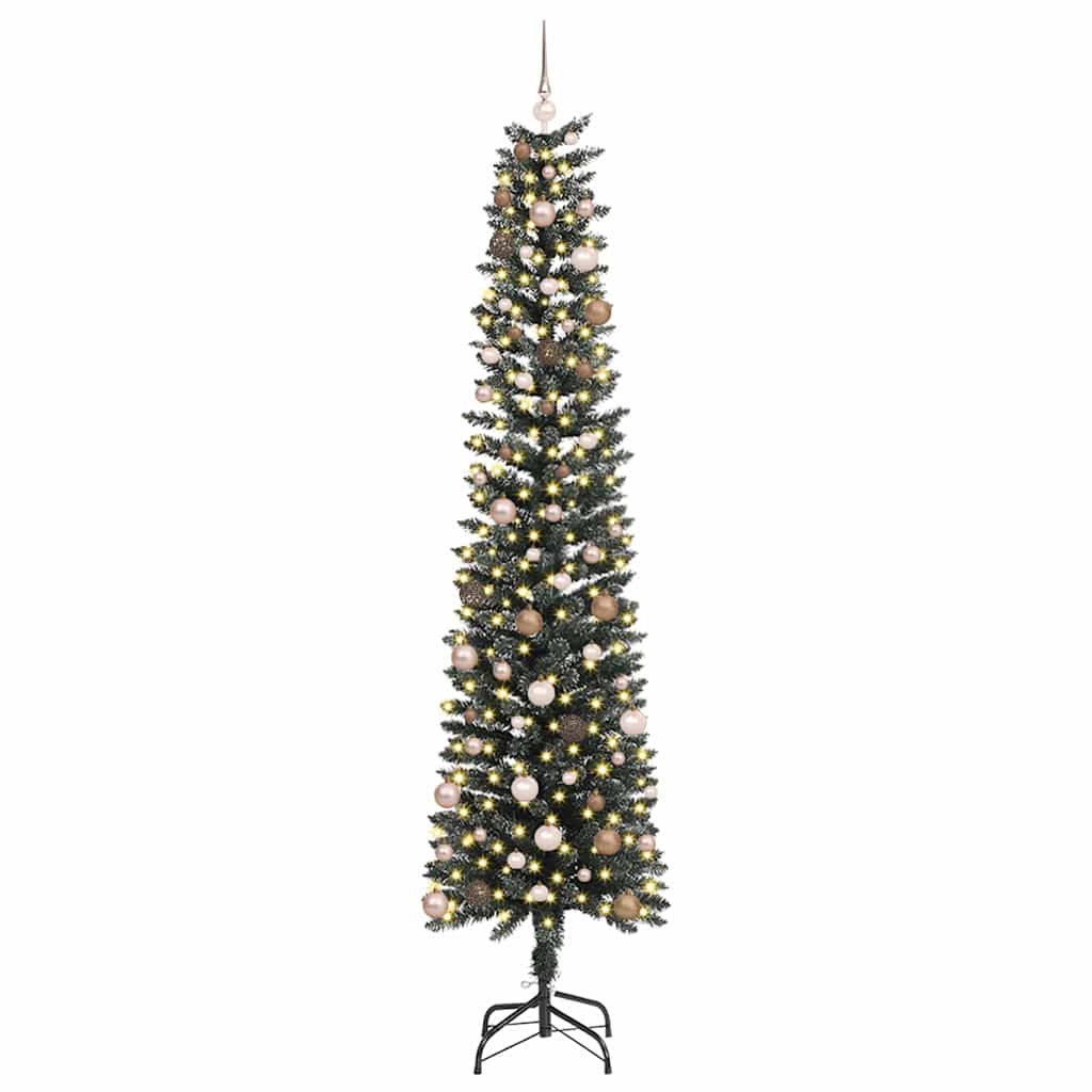 Artificial Christmas Tree with 300 LEDs Green 58 x 58 x 240 cm