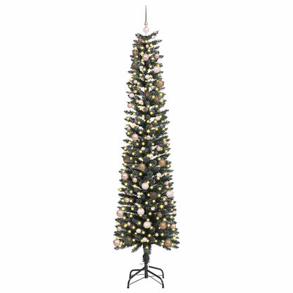 Artificial Christmas Tree with 300 LEDs Green 58 x 58 x 240 cm