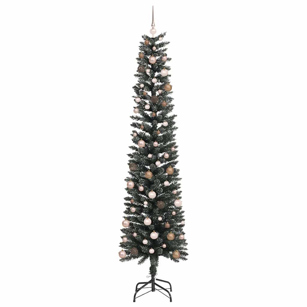 Artificial Christmas Tree with 300 LEDs Green 58 x 58 x 240 cm