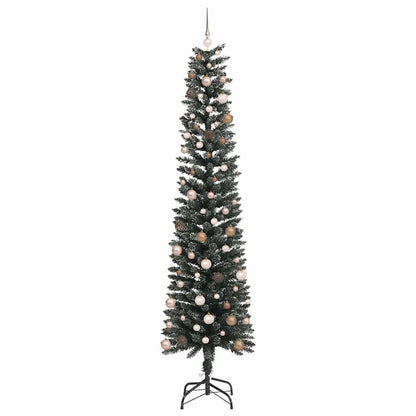 Artificial Christmas Tree with 300 LEDs Green 58 x 58 x 240 cm