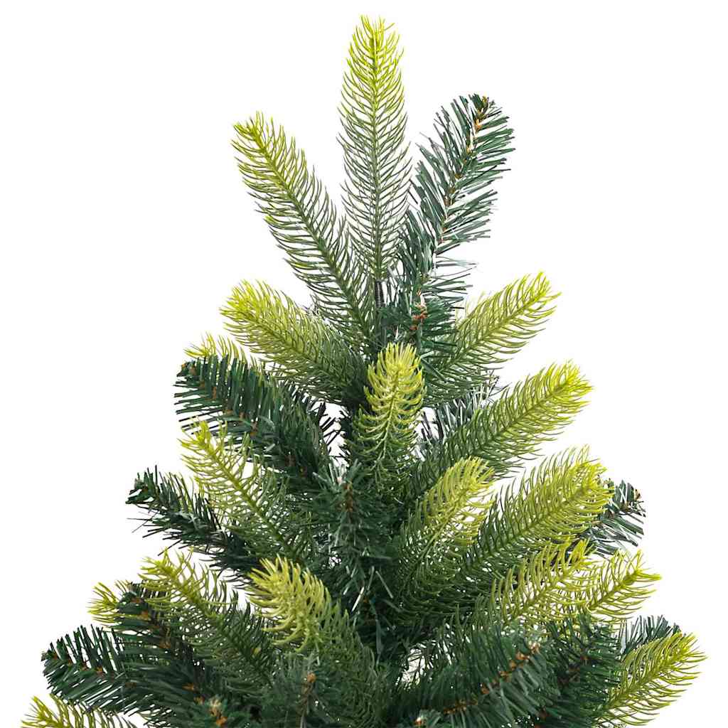Artificial Hinged Christmas Tree 150 LEDs Green 120 cm
