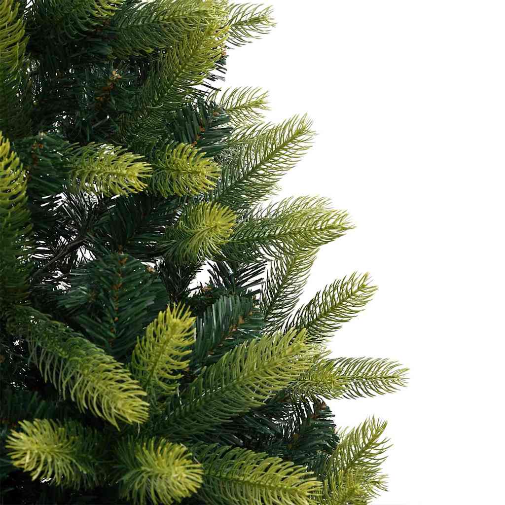 Artificial Hinged Christmas Tree 150 LEDs Green 120 cm