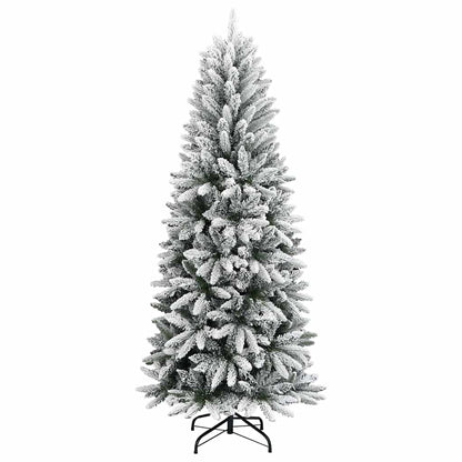 Artificial Christmas Tree with 150 LEDs White 53 x 53 x 120 cm