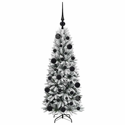 Artificial Christmas Tree with 150 LEDs White 53 x 53 x 120 cm