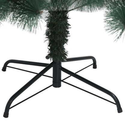 Artificial Pre-lit Christmas Tree with Stand Green 180 cm PET