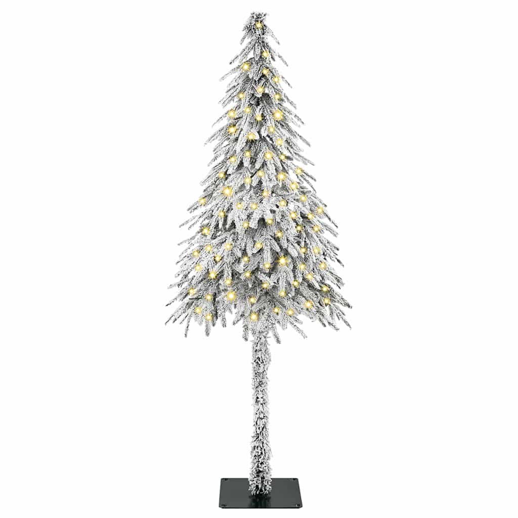 Christmas Tree with 150 LEDs White 120 cm PE and Steel
