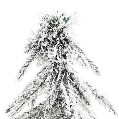 Christmas Tree with 150 LEDs White 120 cm PE and Steel