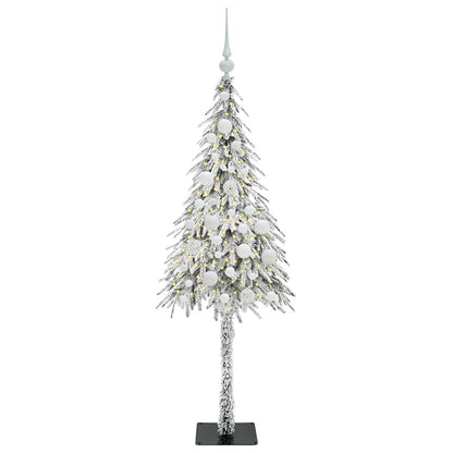 Christmas Tree with 150 LEDs White 120 cm PE and Steel