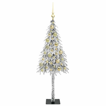 Christmas Tree with 150 LEDs White 120 cm PE and Steel