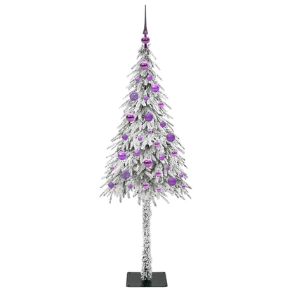 Christmas Tree with 150 LEDs White 150 cm PE and Steel