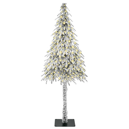 Christmas Tree with 300 LEDs White 180 cm PE and Steel