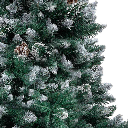 Artificial Christmas Tree with 300 LEDs with Stand Green 180 cm