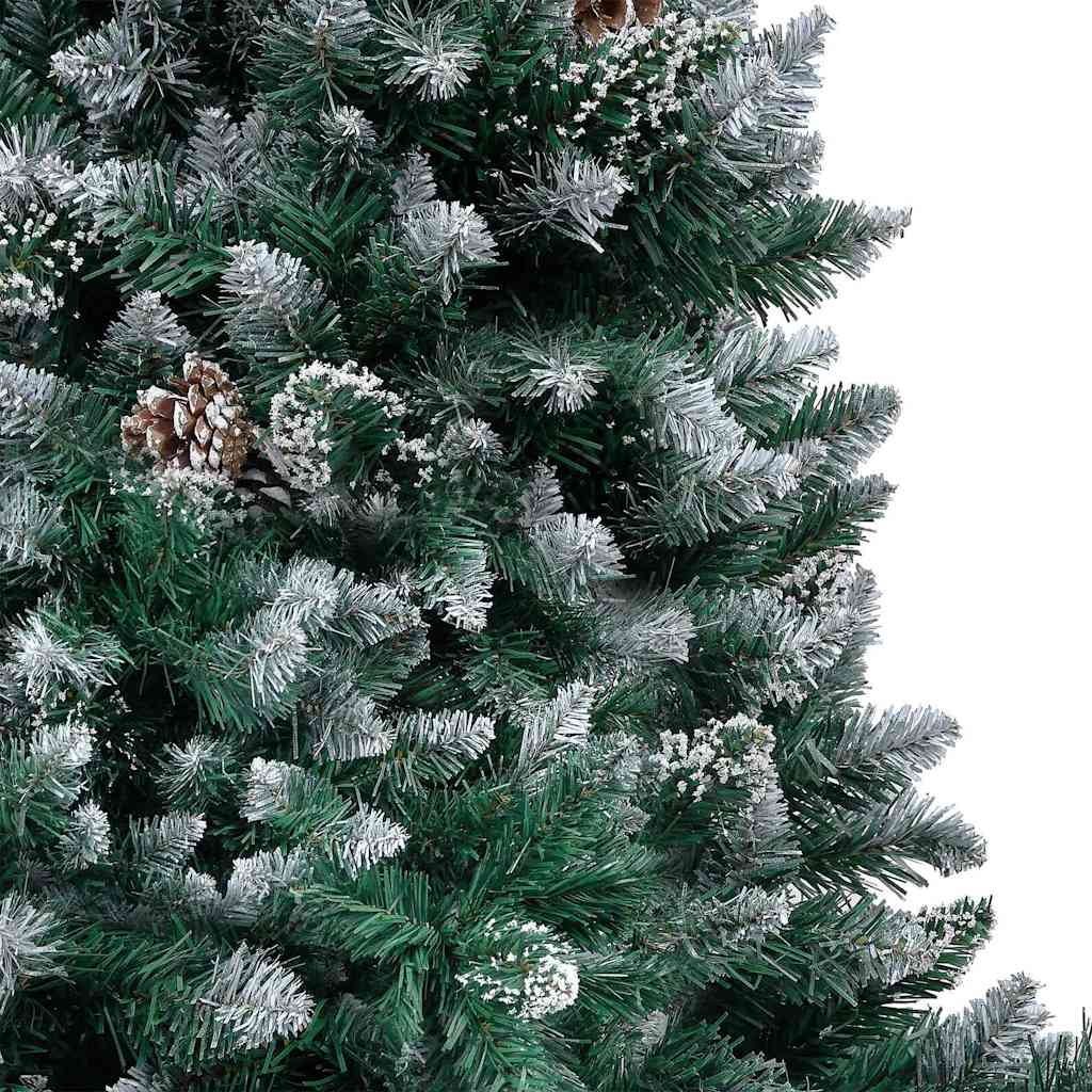 Artificial Christmas Tree with 300 LEDs with Stand Green 180 cm
