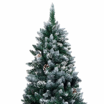 Artificial Christmas Tree with 300 LEDs with Stand Green 180 cm