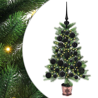 Christmas Tree with 150 LEDs with Stand Green 65 cm PE