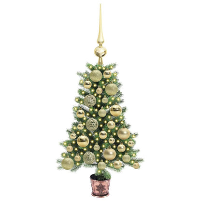 Christmas Tree with 150 LEDs with Stand Green 65 cm PE