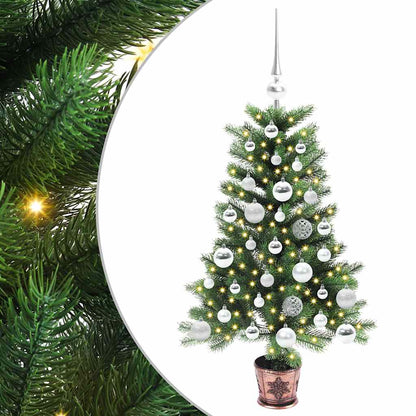 Christmas Tree with 150 LEDs with Stand Green 90 cm PE