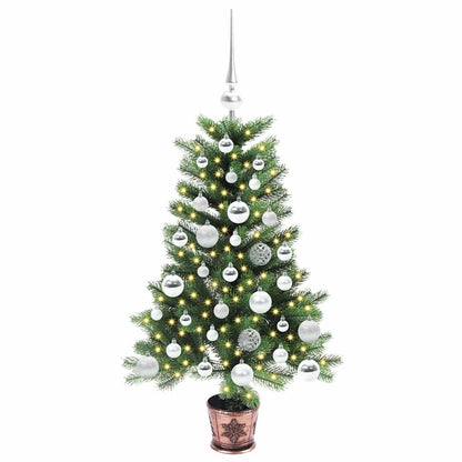 Christmas Tree with 150 LEDs with Stand Green 90 cm PE