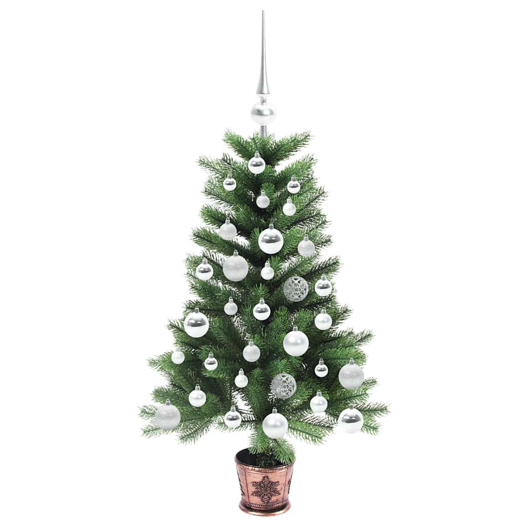 Christmas Tree with 150 LEDs with Stand Green 90 cm PE