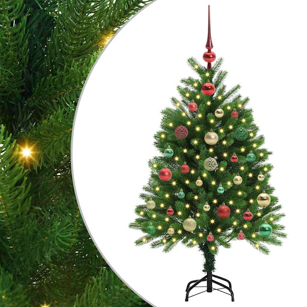 Christmas Tree with 150 LEDs with Stand Green 120 cm PE