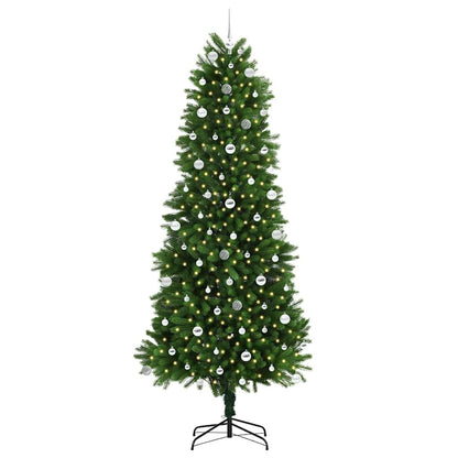 Christmas Tree with 300 LEDs with Stand Green 240 cm PE