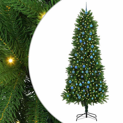 Christmas Tree with 300 LEDs with Stand Green 240 cm PE