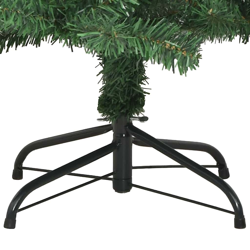 Christmas Tree with 300 LEDs with Stand Green 240 cm PVC
