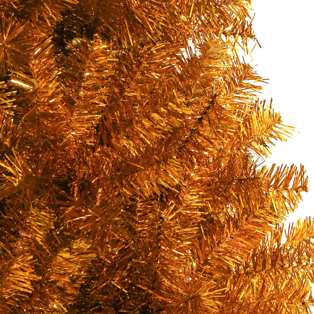 Christmas Tree with 150 LEDs with Stand Gold 150 cm PET