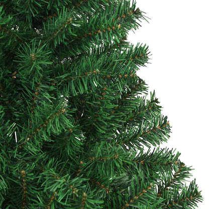 Artificial Christmas Tree with 300 LEDs with Stand Green 180 cm