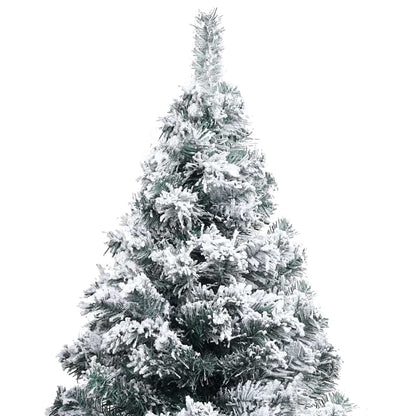 Artificial Christmas Tree with 150 LEDs with Stand Green 120 cm
