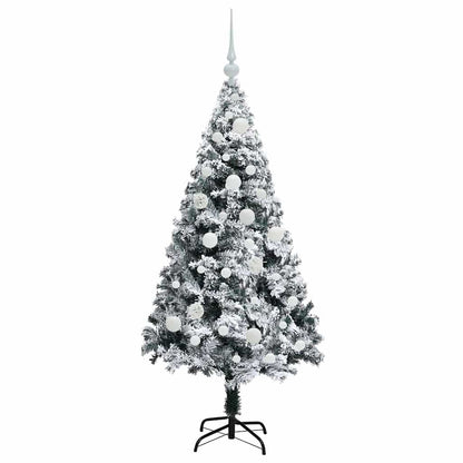 Artificial Christmas Tree with 150 LEDs with Stand Green 120 cm