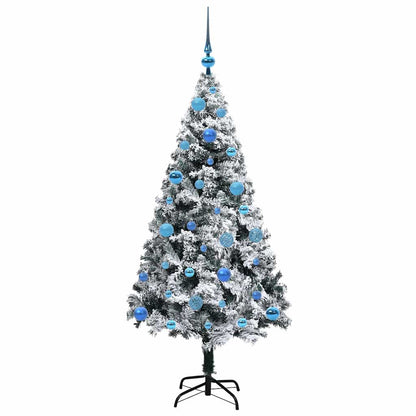 Artificial Christmas Tree with 150 LEDs with Stand Green 150 cm