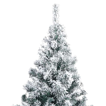 Artificial Christmas Tree with 300 LEDs with Stand Green 240 cm