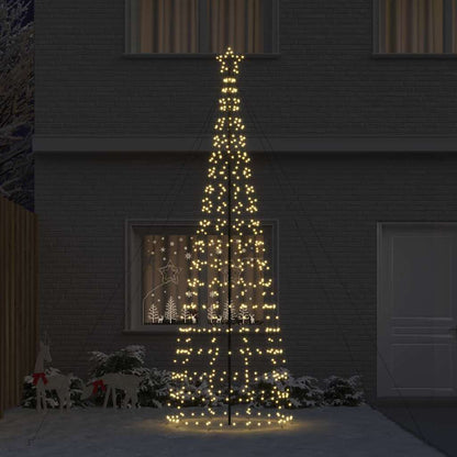 LED Christmas Tree with 800 LEDs Warm White 400 cm Iron