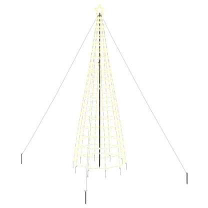 LED Christmas Tree with 800 LEDs Warm White 400 cm Iron