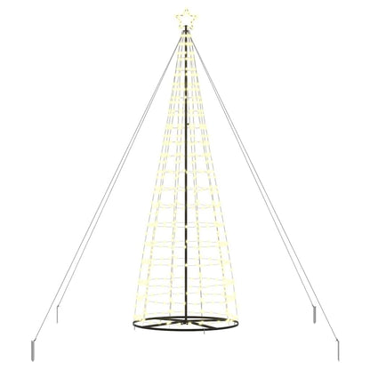 LED Christmas Tree with 800 LEDs Warm White 400 cm Iron