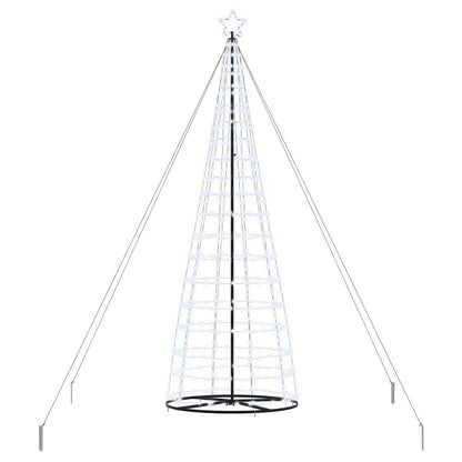 LED Christmas Tree with 800 LEDs Cool White 400 cm Iron