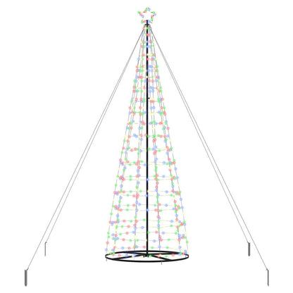 LED Christmas Tree with 800 LEDs Multicolour 400 cm Iron