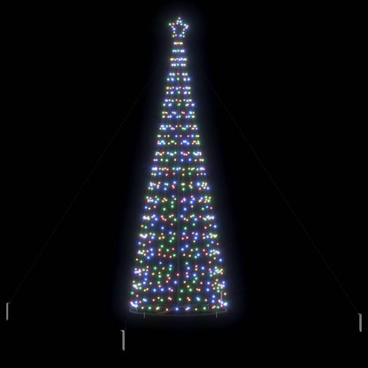 LED Christmas Tree with 800 LEDs Multicolour 400 cm Iron