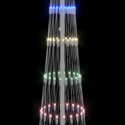 LED Christmas Tree Multicolour 70 x 70 x 250 cm Metal